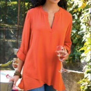 Soft Surroundings Asymmetrical Tunic